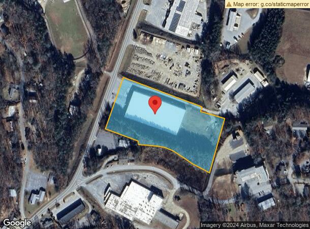  128 Industrial Blvd, Blairsville, GA Parcel Map