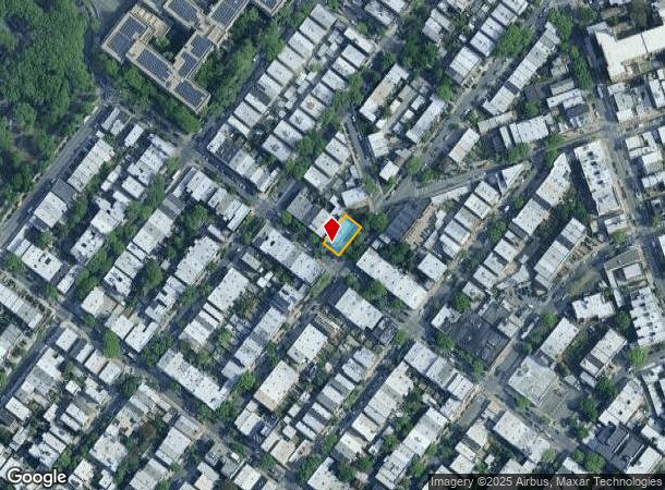  491 Grandview Ave, Ridgewood, NY Parcel Map