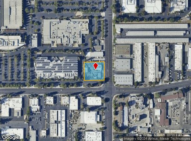  2740 Scott Blvd, Santa Clara, CA Parcel Map