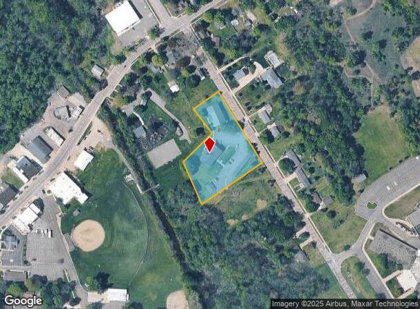 186 First St, Olivet, MI Parcel Map