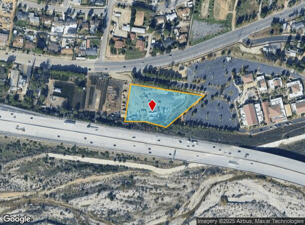  10128 Foothill Blvd, Sylmar, CA Parcel Map