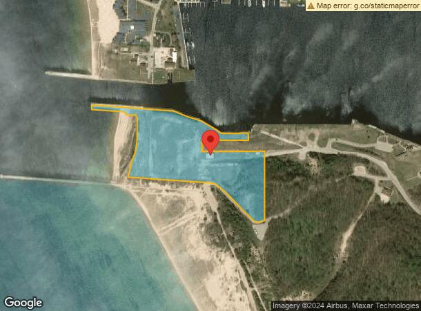  1300 Furnace St, Elberta, MI Parcel Map