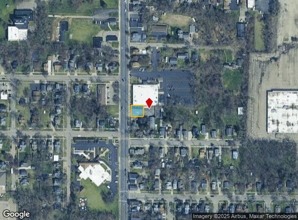  1613 S Burdick St, Kalamazoo, MI Parcel Map