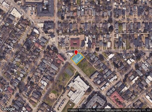  2708 N Henderson Ave, Dallas, TX Parcel Map