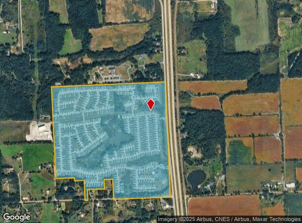 9900 Townsquare Blvd, Fenton, MI Parcel Map