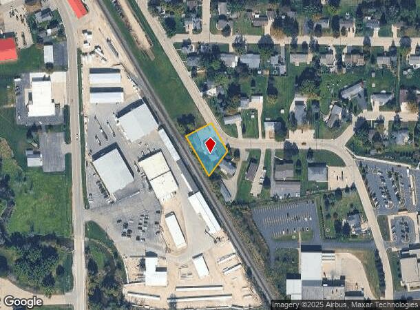 403 Weis St, Allenton, WI Parcel Map
