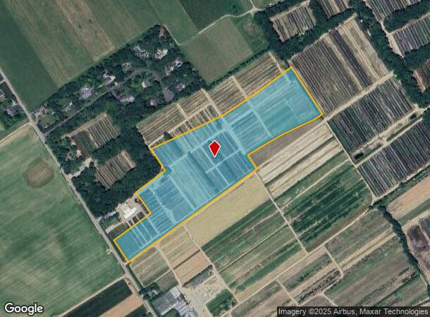 Herricks Ln, Jamesport, NY Parcel Map