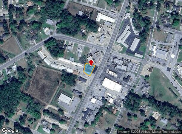  654 S Main St, Baxley, GA Parcel Map