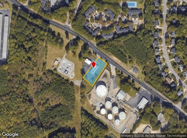  2290 Ten Ten Rd, Apex, NC Parcel Map