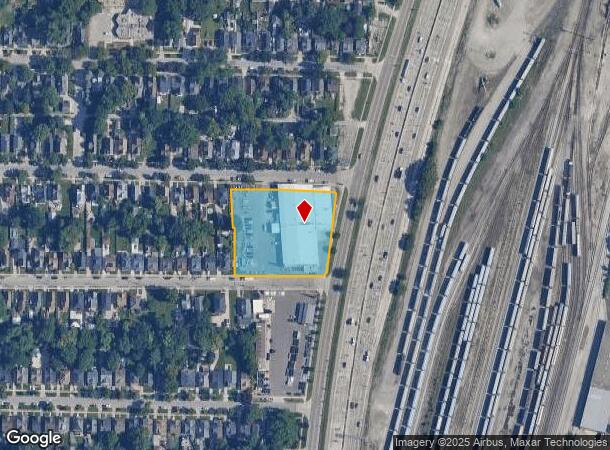  1621 Century Ave Sw, Grand Rapids, MI Parcel Map