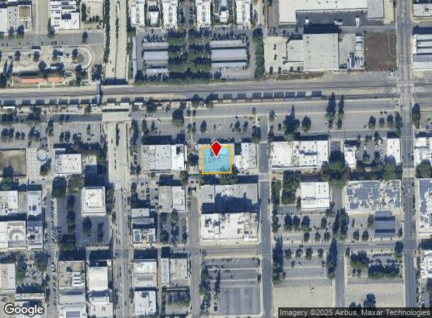  201 E 2Nd St, Pomona, CA Parcel Map