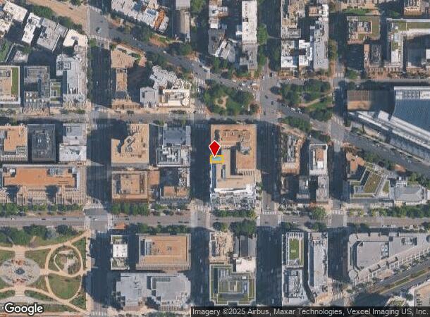 1017 12Th St Nw, Washington, DC Parcel Map