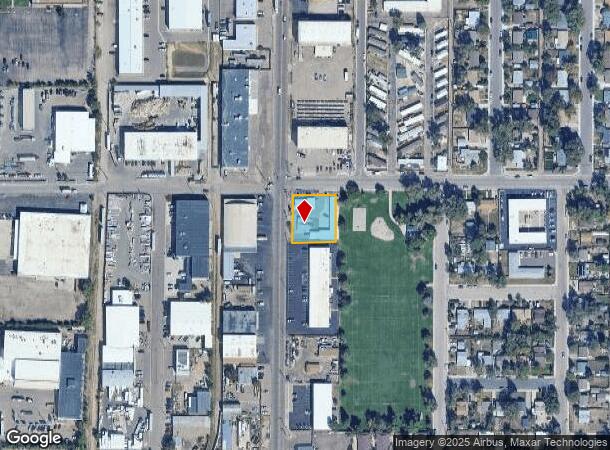 3129 N El Paso St, Colorado Springs, CO Parcel Map