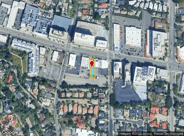  16614 Ventura Blvd, Encino, CA Parcel Map