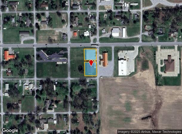  811 E Franklin St, Sesser, IL Parcel Map