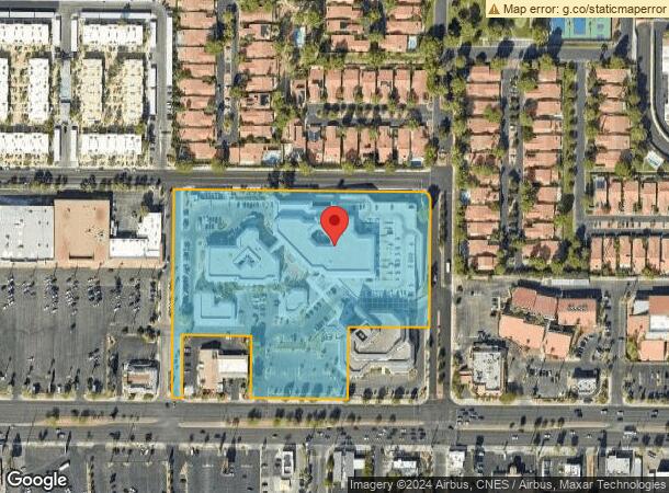  3380 W Sahara Ave, Las Vegas, NV Parcel Map