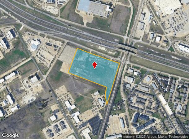 1601 W Highway 287 Byp, Waxahachie, TX Parcel Map