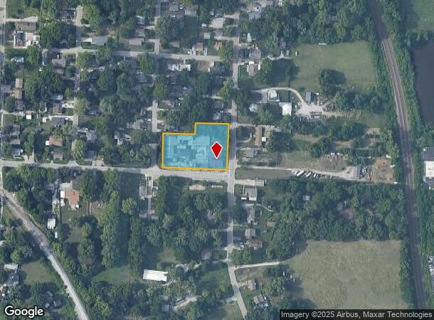  1618 S Osage St, Independence, MO Parcel Map