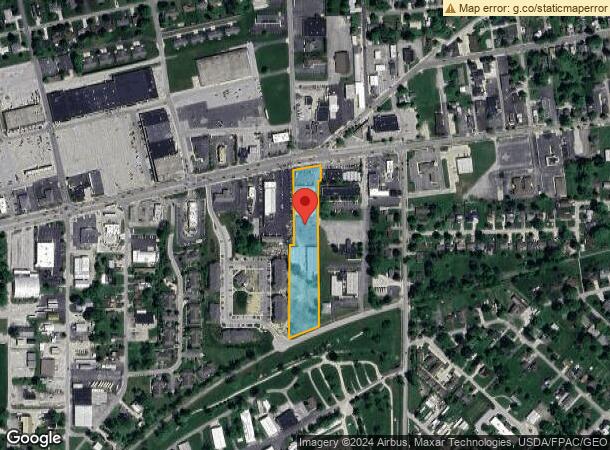  1550 W Market St, Tiffin, OH Parcel Map