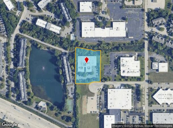 5540 Meadowbrook Ct, Rolling Meadows, IL Parcel Map