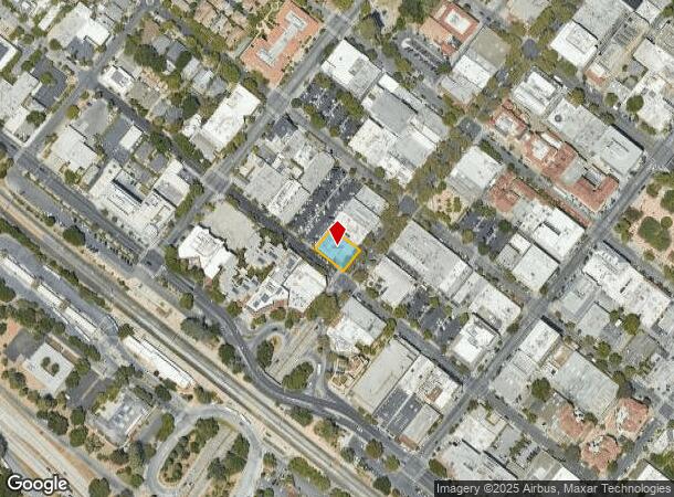  151 University Ave, Palo Alto, CA Parcel Map