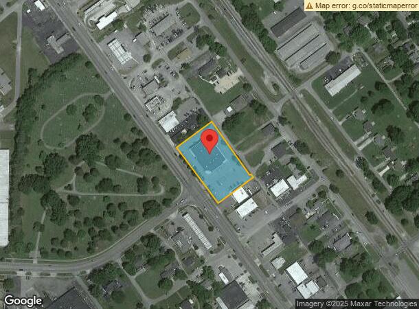  700 N Jackson St, Tullahoma, TN Parcel Map