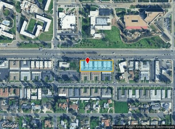  2263 E Shaw Ave, Fresno, CA Parcel Map