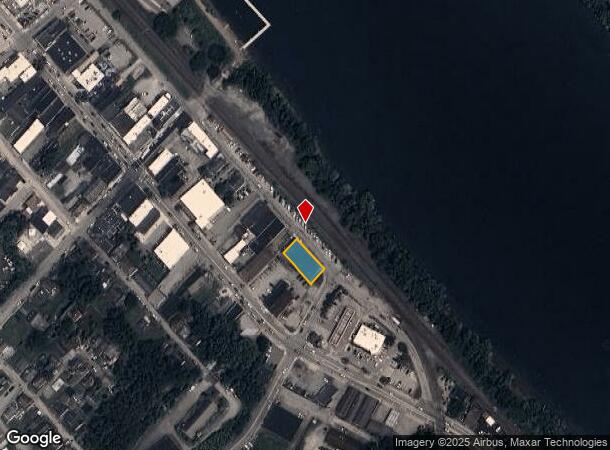 121 Railroad St, Monongahela, PA Parcel Map