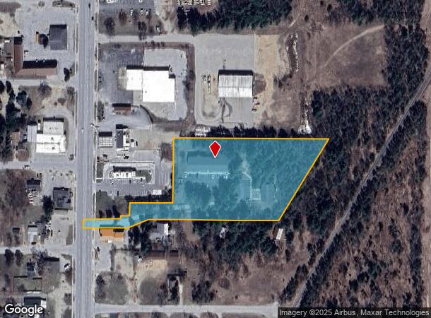 506 N Cedar St, Kalkaska, MI Parcel Map