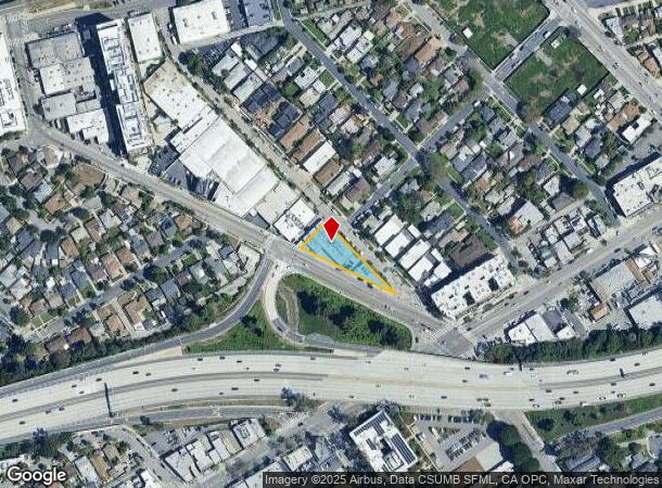  2332 S Centinela Ave, Los Angeles, CA Parcel Map