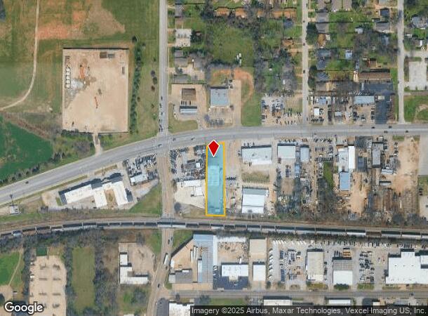 1130 W Division St, Arlington, TX Parcel Map