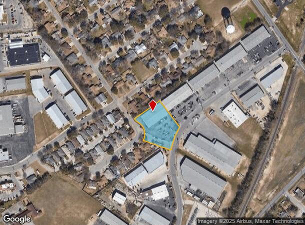  1311 Industrial Dr, New Braunfels, TX Parcel Map