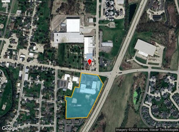  305 Milwaukee St, Johnson Creek, WI Parcel Map