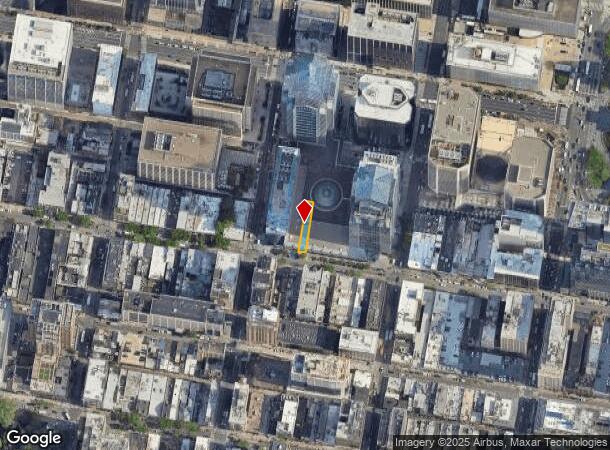  1625 Chestnut St, Philadelphia, PA Parcel Map