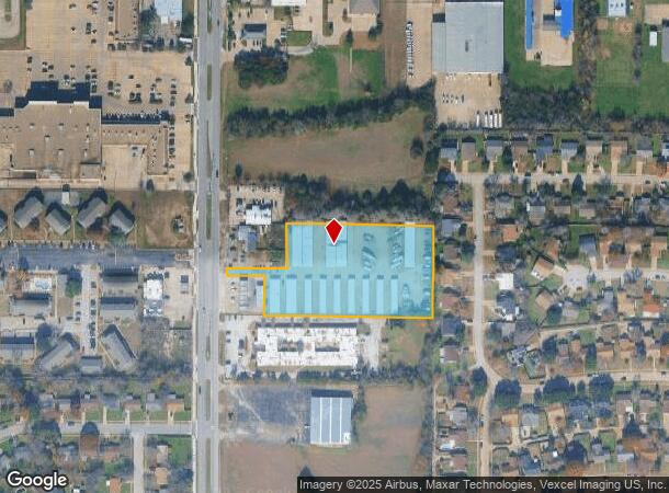 210 S Clark Rd, Cedar Hill, TX Parcel Map