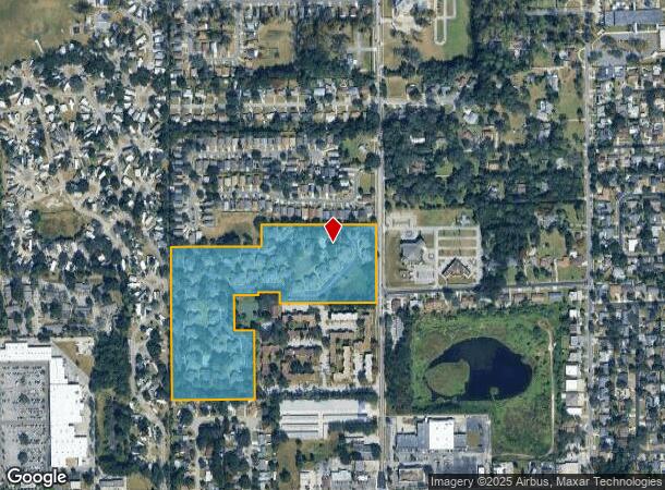 3024 N Powers Dr, Orlando, FL Parcel Map