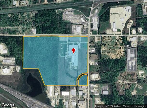  7000 W Bert Kouns Industrial Loop, Shreveport, LA Parcel Map