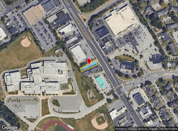 1004 York Rd, Towson, MD Parcel Map