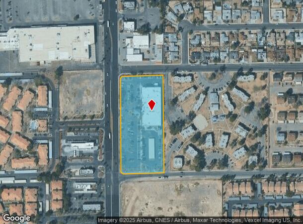  650 N Nellis Blvd, Las Vegas, NV Parcel Map
