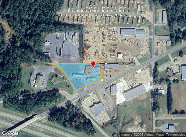 985 Highway 80 E, Calhoun, LA Parcel Map