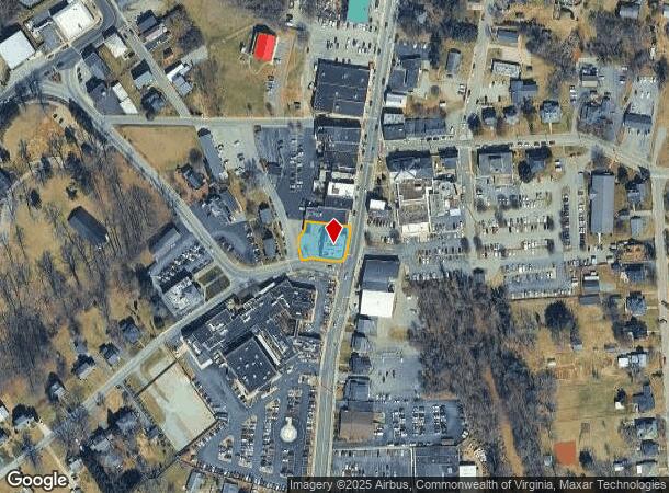  320 S Main St, Rocky Mount, VA Parcel Map