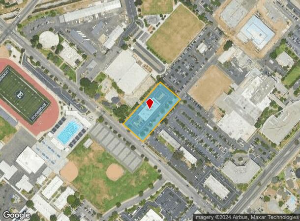  1535 W Merced Ave, West Covina, CA Parcel Map