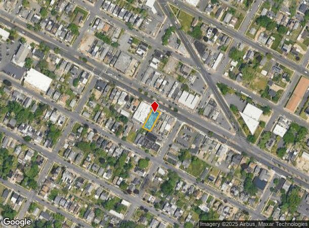  1837 S Broad St, Trenton, NJ Parcel Map
