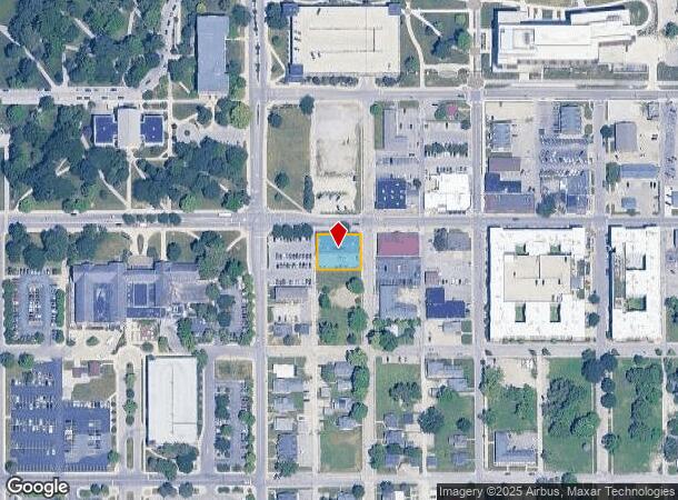1801 W University Ave 1805 & 1813 Ave W, Muncie, IN Parcel Map