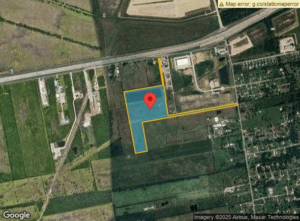  7126 East Fwy, Baytown, TX Parcel Map