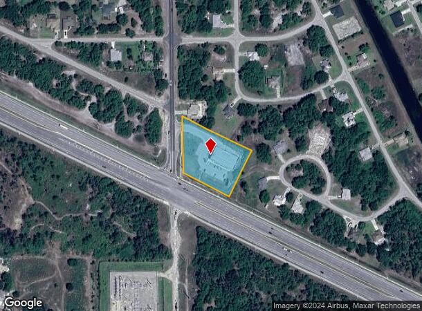  1154 Alabama Rd S, Lehigh Acres, FL Parcel Map