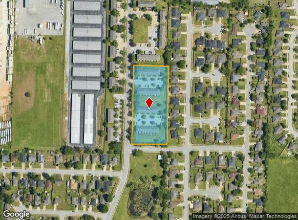  2261 Hidden Lake St, Springdale, AR Parcel Map