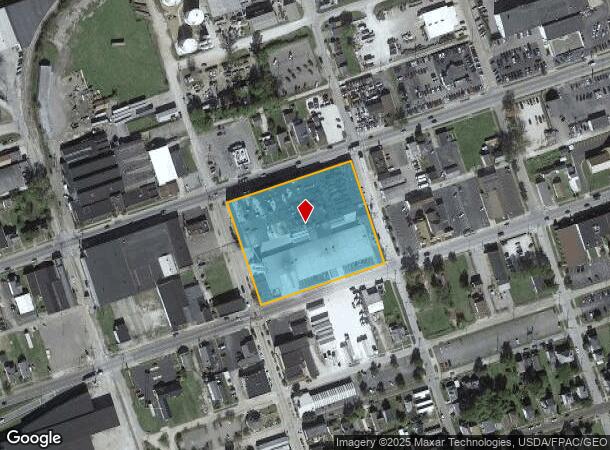  1321 Washington Blvd, Huntington, WV Parcel Map