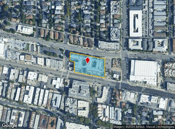  14141 Ventura Blvd, Sherman Oaks, CA Parcel Map