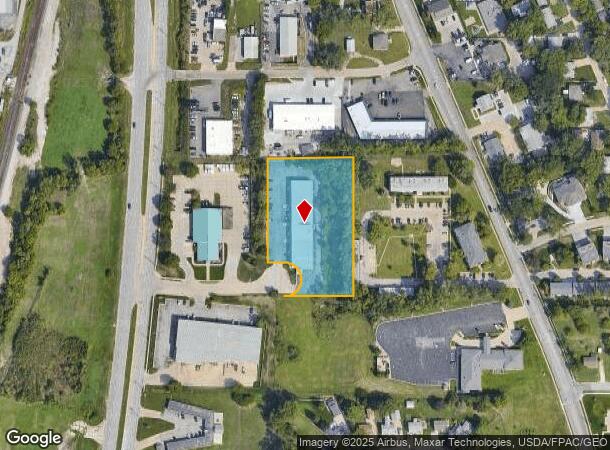 2201 Thurston Cir, Bellevue, NE Parcel Map